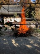 画像: 塩釜神社のお炊き上げ