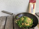 画像: カフで菜の花の麺料理を作ろう！　純チタン深型フライパン