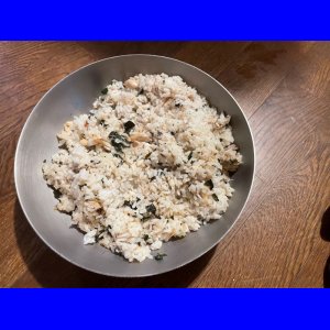 画像: 鯖紫蘇ご飯　純チタン深型フライパン