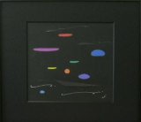 画像: 足立幸子　原画　宇宙の流れ　Ｃ-2