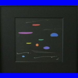 画像: 足立幸子　原画　宇宙の流れ　Ｃ-2